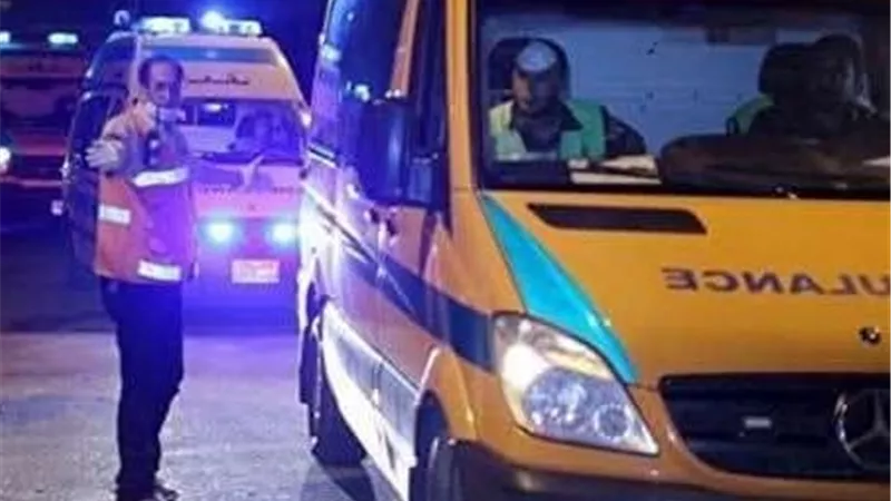 إصابة 13 شخص في حادث تصادم أمام شركة كهرباء بلطيم بكفر الشيخ