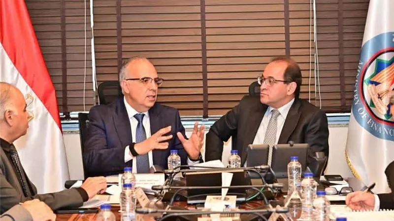 المالية والري يبحثان تمويل مشروعات التحول إلى أنظمة الري الحديث