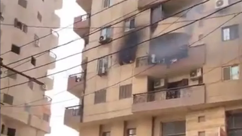 الحماية المدنية تسيطر على حريق داخل شقة سكنية بكفر الشيخ دون وفيات