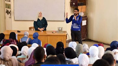 طلاب صيدلة المنوفية يطلقون النسخة الـ17 من حملة التبرع بالدم لتوعية 1500 مواطن