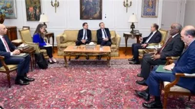وزير الخارجية يؤكد عمق العلاقات مع فرنسا خلال استقباله أمين عام الخارجية الفرنسية