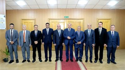 جامعة المنصورة تستقبل وفد وزارة التعليم العالي العراقية لبحث التعاون الأكاديمي