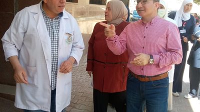 وكيل صحة الدقهلية يتفقد حميات المنصورة ومركز الوقاية من السعار