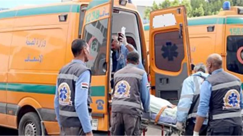 مصرع 3 أشخاص في حادث تصادم سيارتي نقل ثقيل بالطريق الصحراوي الغربي بالمنيا