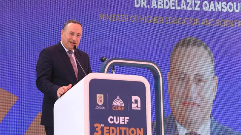 وزير التعليم العالي يفتتح ملتقى التوظيف والتدريب السنوي بجامعة القاهرة