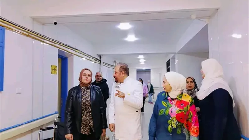 مديرة الإدارة الصحية بالدقهلية تتفقد مستشفى أجا النموذجي لمتابعة انتظام العمل 