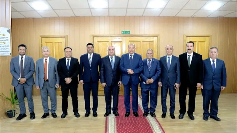 جامعة المنصورة تستقبل
