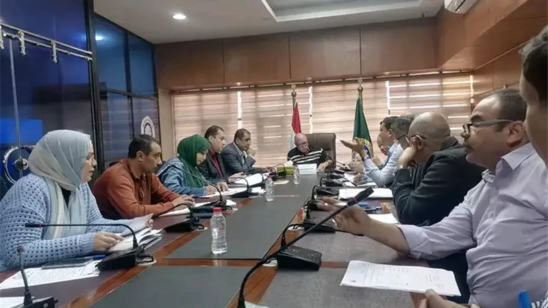 متابعة مستمرة لمحطة غاز طلخا.. السكرتير العام المساعد يناقش اللائحة المالية لتعظيم الخدمة للمواطنين