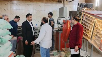 نائب محافظ الدقهلية يتفقد مخبز المحافظة ويشدد على الالتزام بالأوزان وتحسين الخدمة