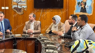 فرق الهيئة القومية لضمان الجودة فى زيارة لجامعة المنوفية.. صور 