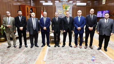 محافظ المنوفية يلتقي نقيب المحامين لتعزيز التعاون المشترك