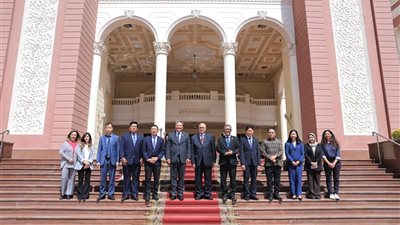 الجامعة البريطانية في مصر تستقبل سفراء رابطة دول جنوب شرق آسيا 