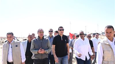 وزير الرياضة يتفقد مركز شباب الشهداء بمحافظة شمال سيناء.. ويوجه بسرعة التنفيذ