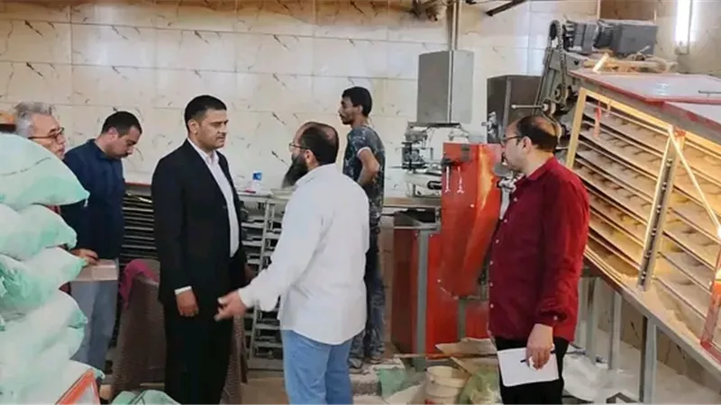 نائب محافظ الدقهلية يتفقد مخبز المحافظة ويشدد على الالتزام بالأوزان وتحسين الخدمة