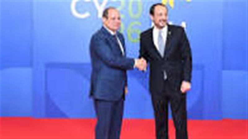 السيسي ونظيرة القبرصي