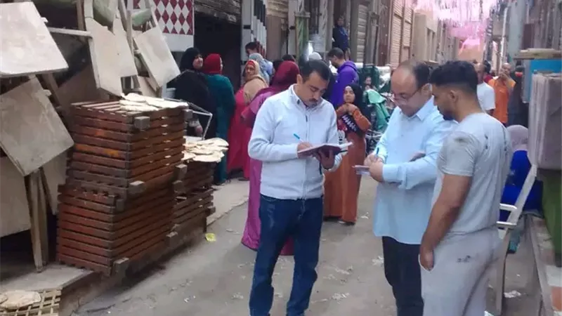 ضبط 31 مخالفة بمخابز طلخا وبلقاس بالدقهلية..والمحافظ: لا تهاون مع المتلاعبين 