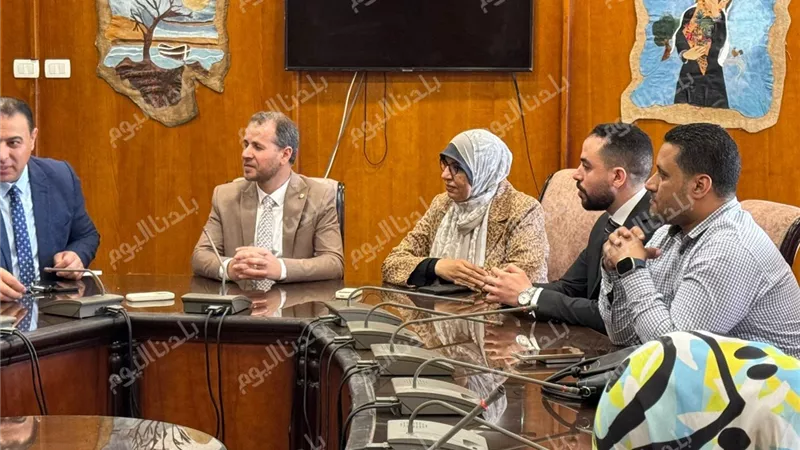 فرق الهيئة القومية لضمان الجودة فى زيارة لجامعة المنوفية.. صور 