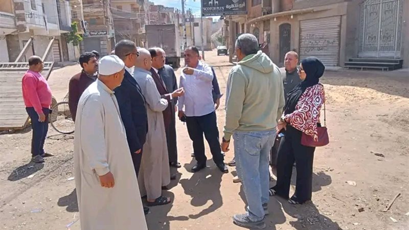 رئيس مركز أجا يتفقد