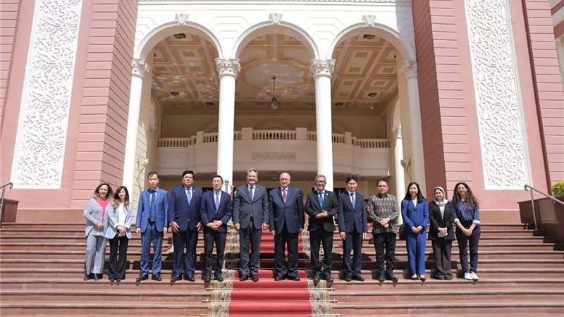 الجامعة البريطانية في مصر تستقبل سفراء رابطة دول جنوب شرق آسيا 
