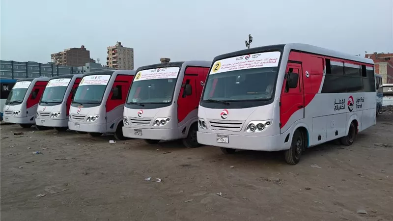 الإسكان: بدء التشغيل الفعلي لمنظومة النقل الداخلي الجديدة بمدينة الشروق