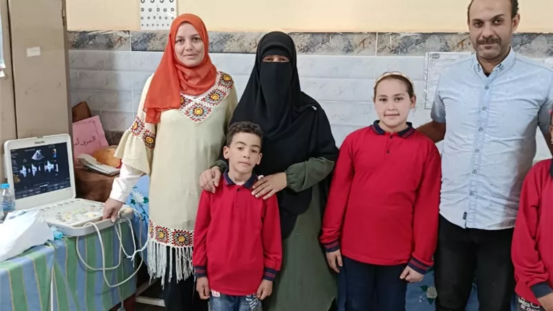 فحص 446 طالبًا ضمن مبادرة الكشف المبكر عن أمراض القلب لطلاب المدارس بسوهاج