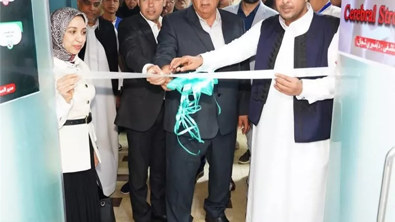أحمد جمعة بدر: وحدة السكتة الدماغية إضافة نوعية لمنظومة العلاج في مطروح