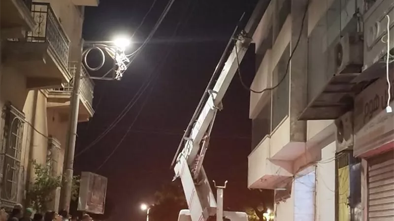 تحرك عاجل بالمنيا بعد رصد شرخ بعمارة سكنية.. وفرض كردون أمني وفصل المرافق