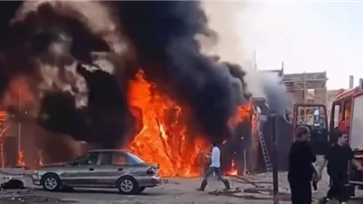 حريق مفاجئ يهز لوكيشن «بيت بابا 2» بمدينة الإنتاج الإعلامي وإخلاء عاجل للموقع