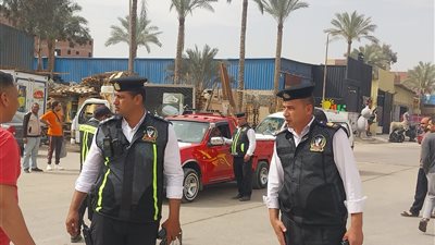 حملة مرورية مكثفة بالمرج عقب حادث دهس بمؤسسة الزكاة ..  صور