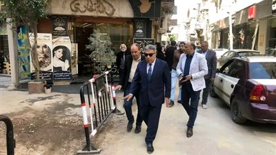 محافظ الدقهلية يتفقد تطوير شارع السكة القديمة بالمنصورة