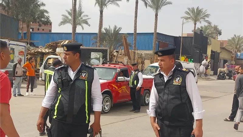حملة مرورية مكثفة بالمرج عقب حادث دهس بمؤسسة الزكاة ..  صور
