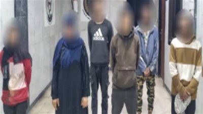 ضبط 12 متهم بينهم سيدات لاستغلالهم أطفالا في أعمال التسول بالجيزة