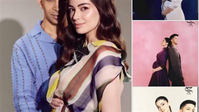 ليلى زاهر وهشام جمال ينتظران مولودهما الأول.. صور