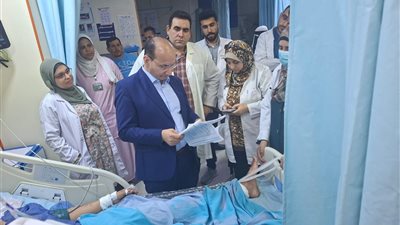 وكيل صحة الدقهلية يتفقد مستشفى شربين المركزي لمتابعة التطوير ورفع الكفاءة