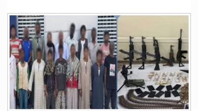 الأمن يسقط شبكة التنقيب والسلاح في قنا.. تفاصيل