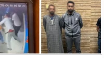 ركن موتوسيكل أمام المحل.. فيديو مشاجرة بالفيوم يشعل الجدل