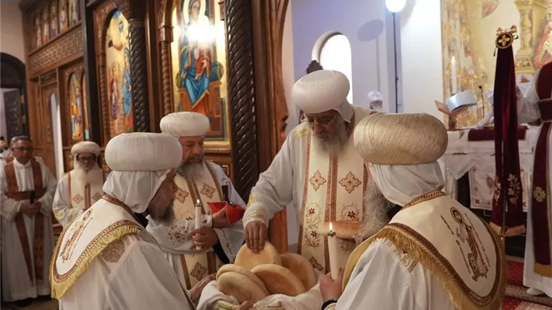 البابا تواضروس يترأس قداس عيد استشهاد مارمرقس الرسول في ڤينيسيا