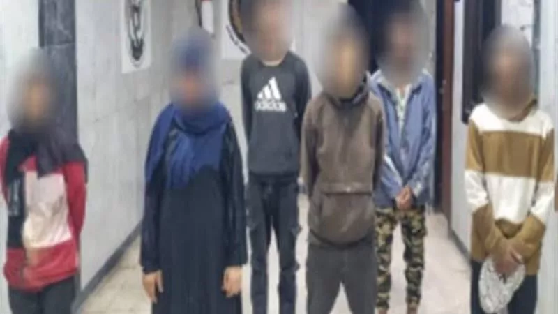 ضبط 12 متهم بينهم سيدات لاستغلالهم أطفالا في أعمال التسول بالجيزة