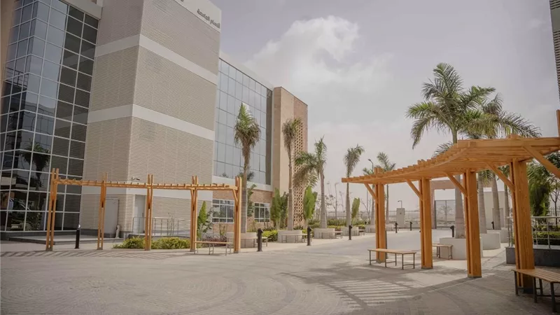بالصور.. لقطات من جامعة سنجور بمدينة برج العرب الجديدة قبل افتتاحها رسميًا