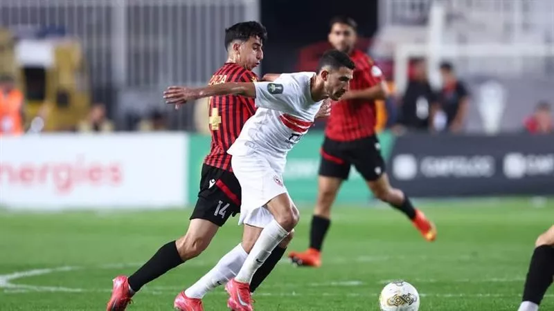 أحمد الخالدي يسجل هدف اتحاد العاصمة الأول في شباك الزمالك