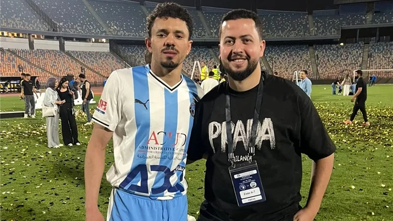خاص | زلاكة بعد تتويج بيراميدز بالكأس: أهدي اللقب لمولودتي الجديدة وما زلنا نتمسك بأمل الدوري