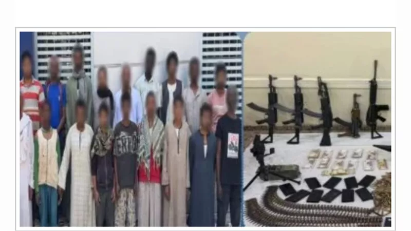 الأمن يسقط شبكة التنقيب والسلاح في قنا.. تفاصيل