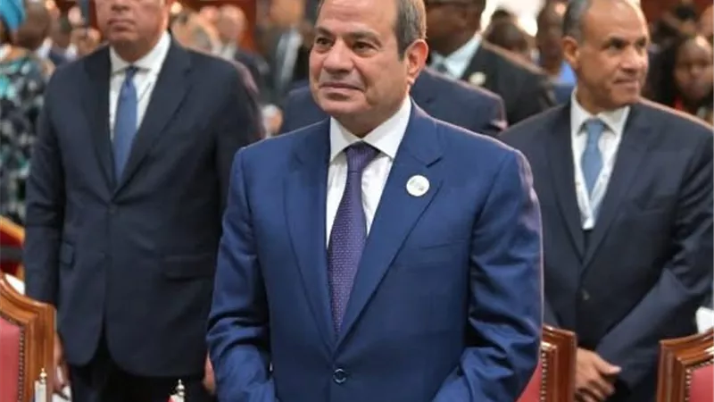 الرئيس السيسي يلتقي سكرتير عام الأمم المتحدة على هامش قمة نيروبي