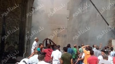 النيران تشتعل في أشمون.. والحماية المدنية تحاصر حريقًا بفرش لبيع لعب أطفال