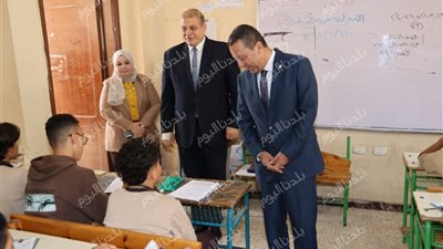 جولة مفاجئة تُربك لجان الامتحانات بالمنوفية.. ومحافظ المنوفية يضع التعليم تحت المجهر