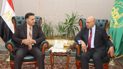 محافظ القليوبية يستقبل رئيس الإدارة المركزية للاستثمار لبحث طرح الفرص الاستثمارية