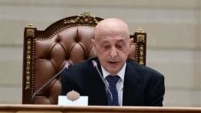 رئيس النواب الليبى: ليبيا لن تنسى أبدًا مواقف مصر الداعمة والمساندة