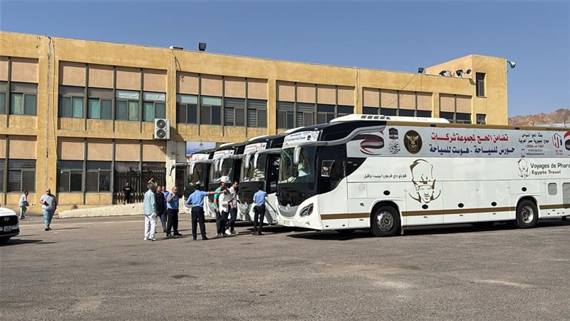اتوبيسات نقل الحجاج