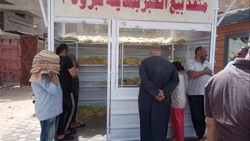 محافظ الدقهلية يعلن تشغيل المنفذ الثاني لصرف الخبز المدعم بمدينة نبروه