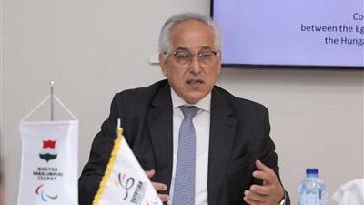 حسام الدين مصطفى يشارك في احتفالية 30 عاماً على تأسيس البارالمبية الروسية